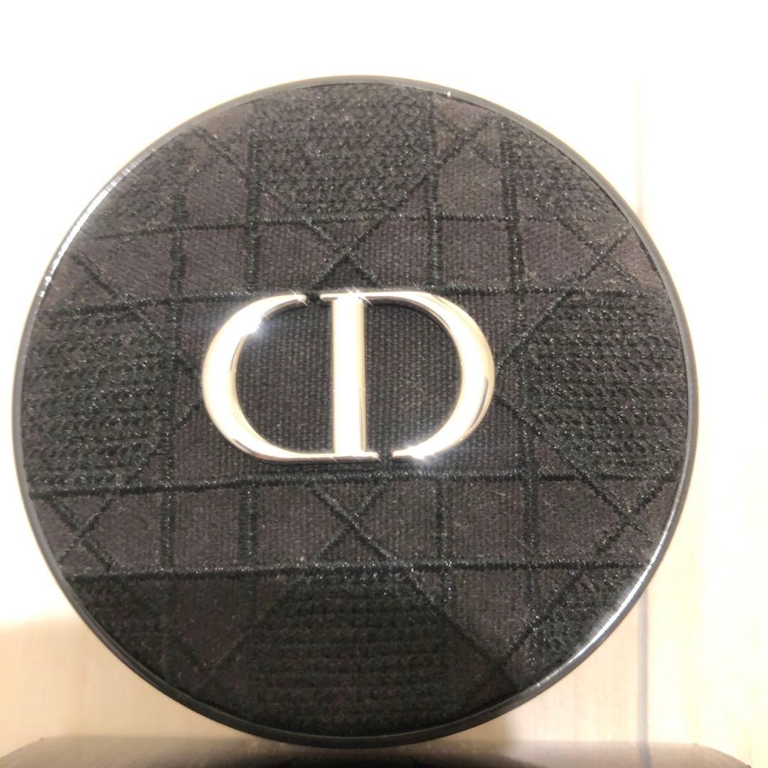 Christian Dior Cushion Foundation Case Set 3 Pieces Logo Compact