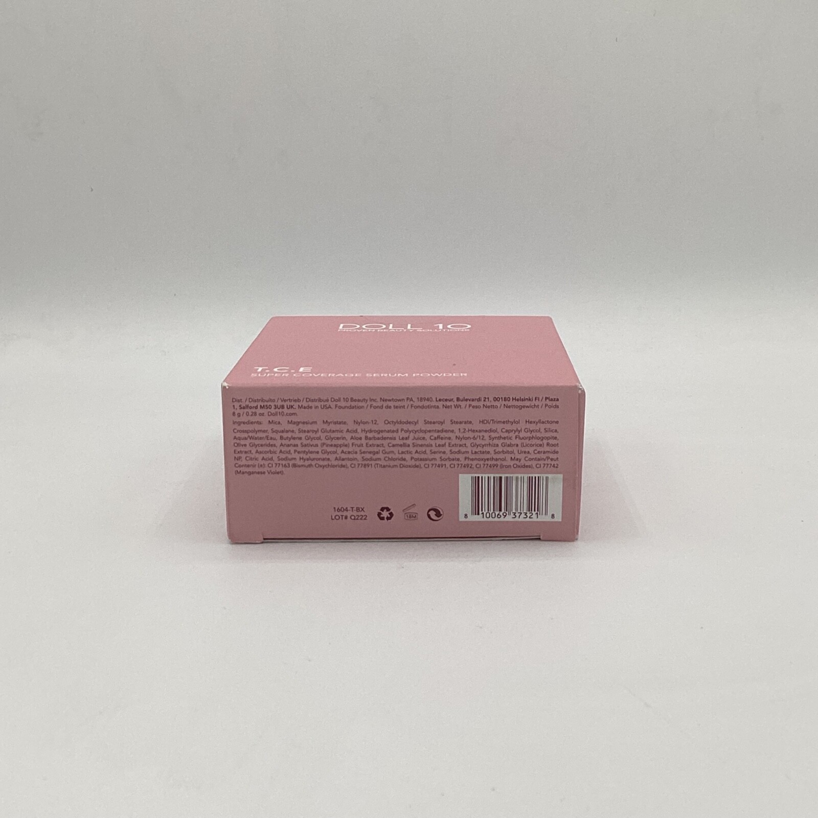 Doll 10 T.C.E. Super Coverage Serum Powder Tan Full Size – NEW