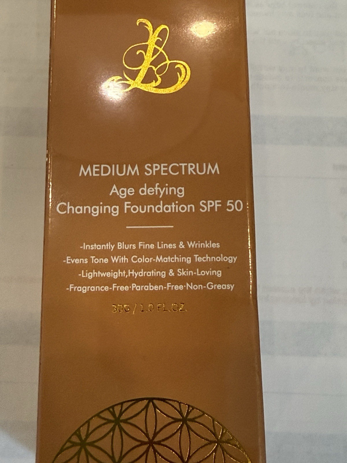 Age Defying Changing Foundation SPF 50 Medium Spectrum Liquid 1.0 fl oz