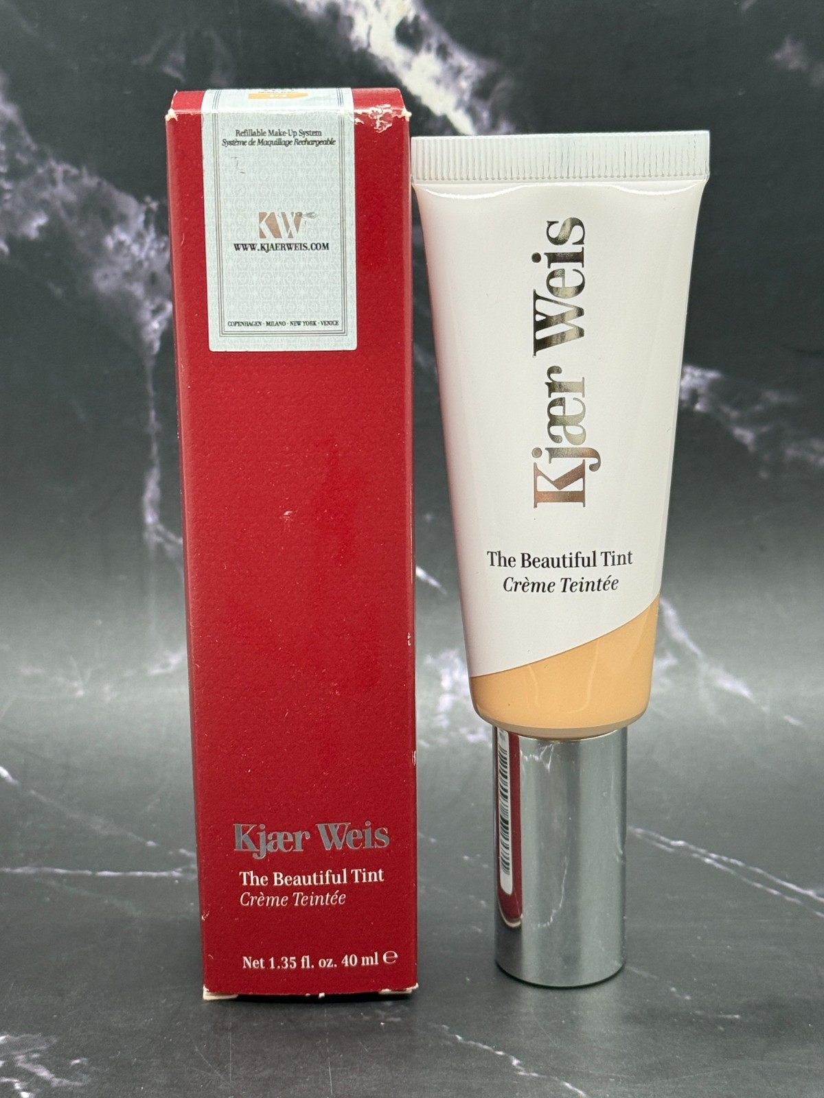 Kjaer Weis The Beautiful Tinted Moisturizer – Shade – F4 – 1.35 oz – Box