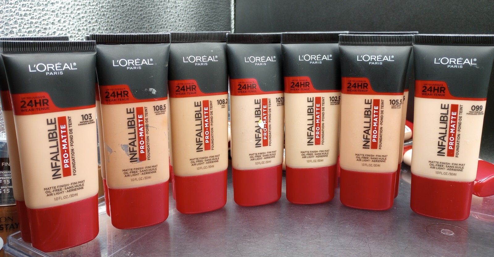 2) L’Oreal Infallible Pro-Matte 24hr Foundation #Assorted -1.0 Fl Oz -Pick Yours