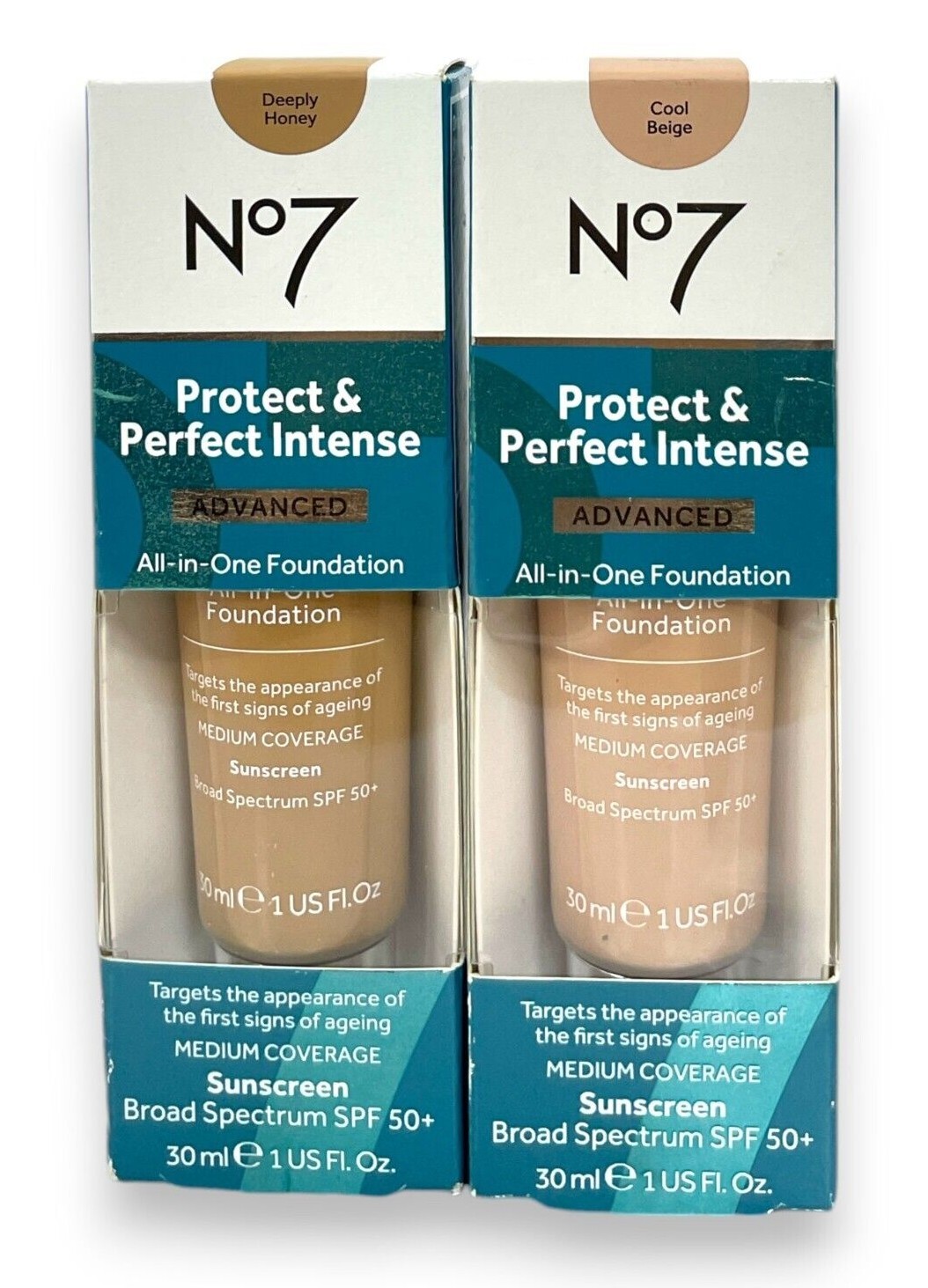 No7 Protect & Perfect Intense Foundation SPF 50+ (30ml/1fl.oz) You Pick NEW