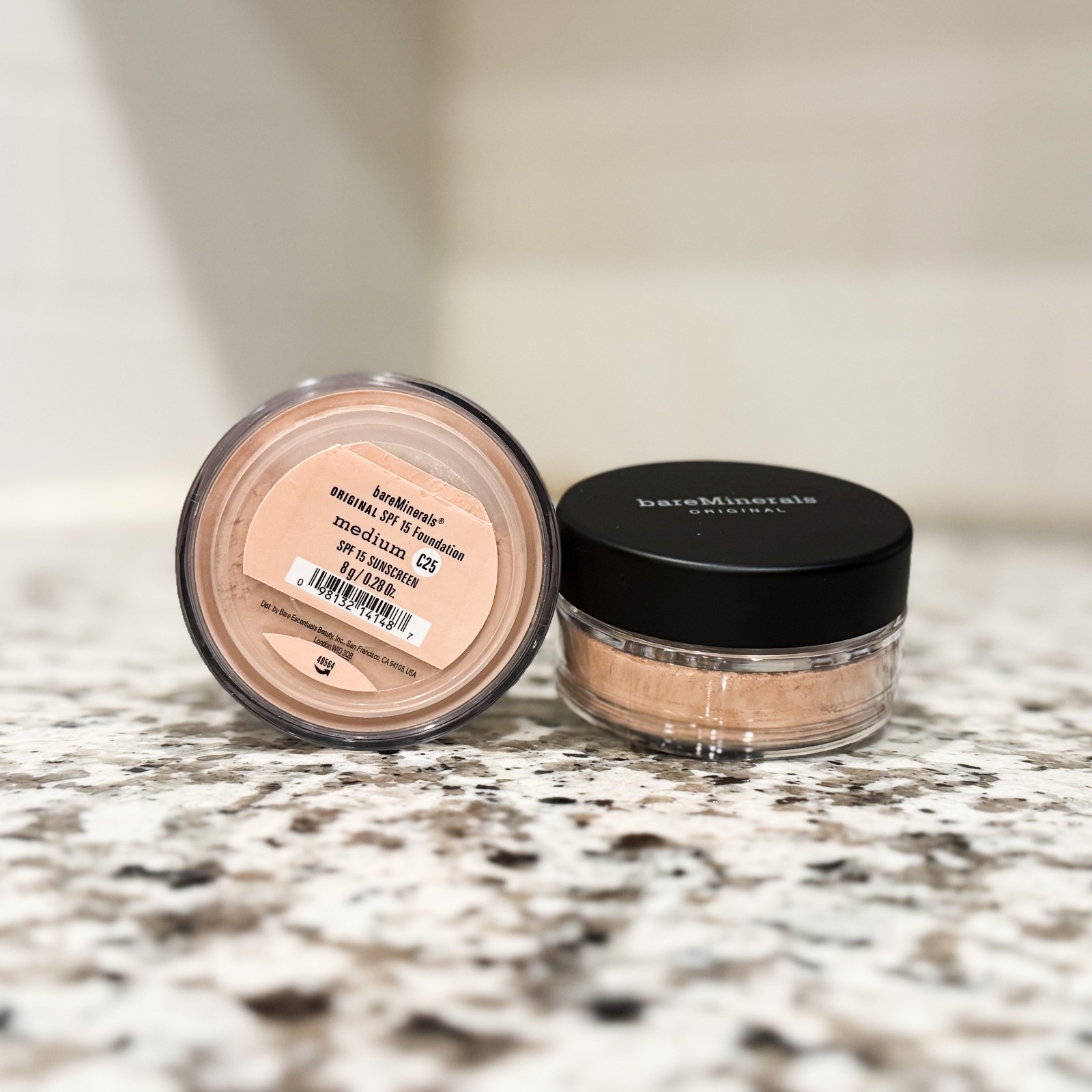3 X Lot bareMinerals Original SPF 15 Foundation MEDIUM C25 XL 8g ~ NEW/SEALED
