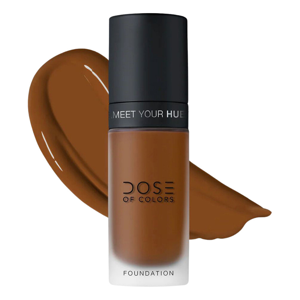 Dose of Colors Foundation – Meet Your Hue # 132-Dark Golden With Red Undertones