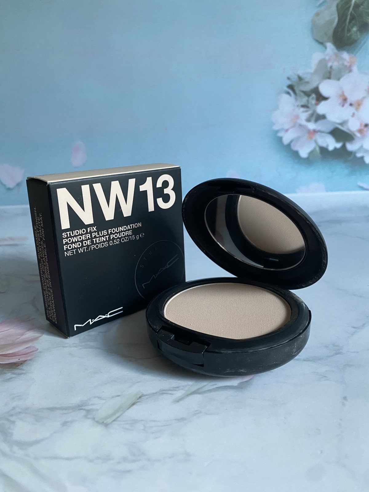 NW13 ~ MAC Studio Fix Powder Plus Foundation, Full Sz 15g ORIGINAL Formula NIB