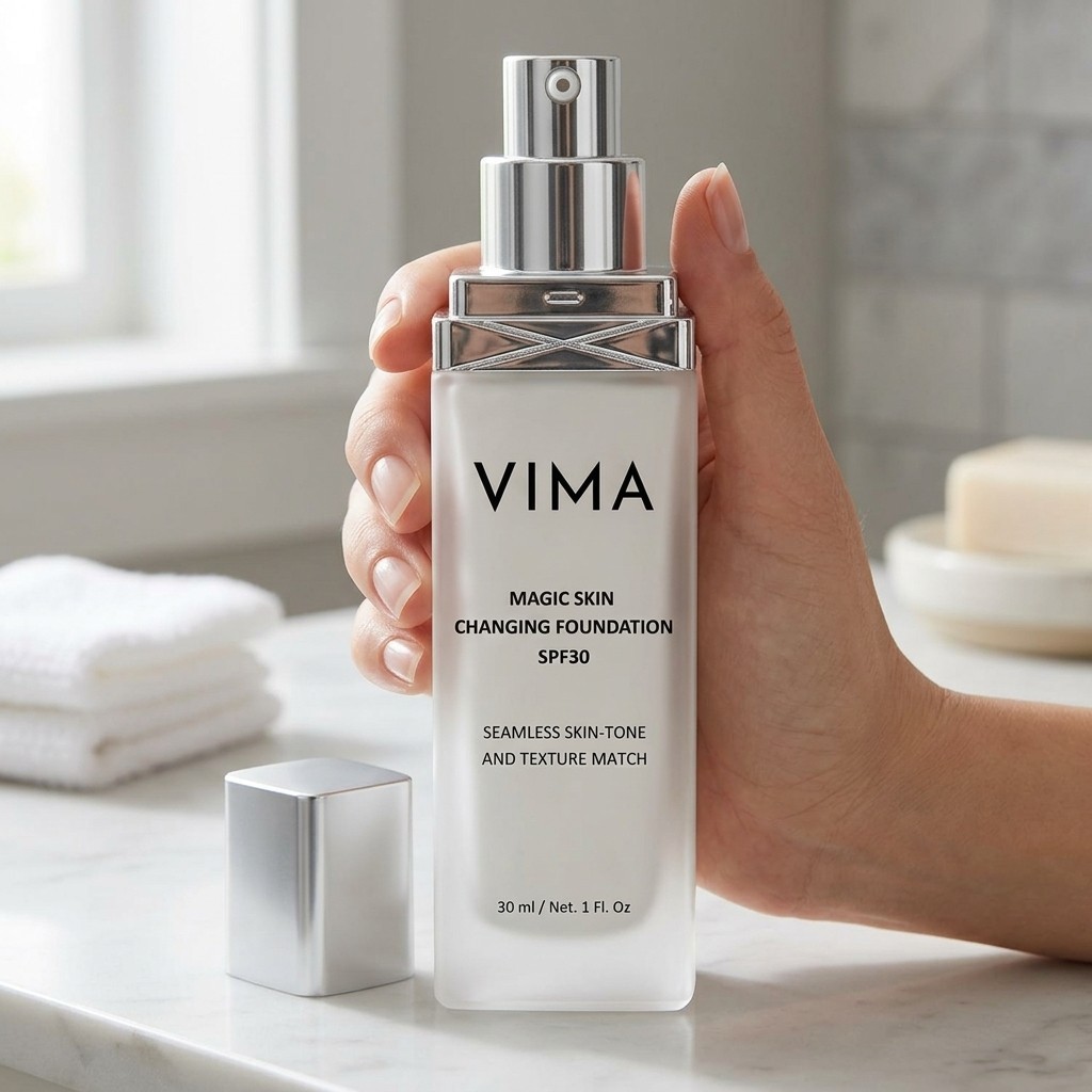 Vima Magic Skin Changing Foundation SPF30 Vegan Fragrance Free New