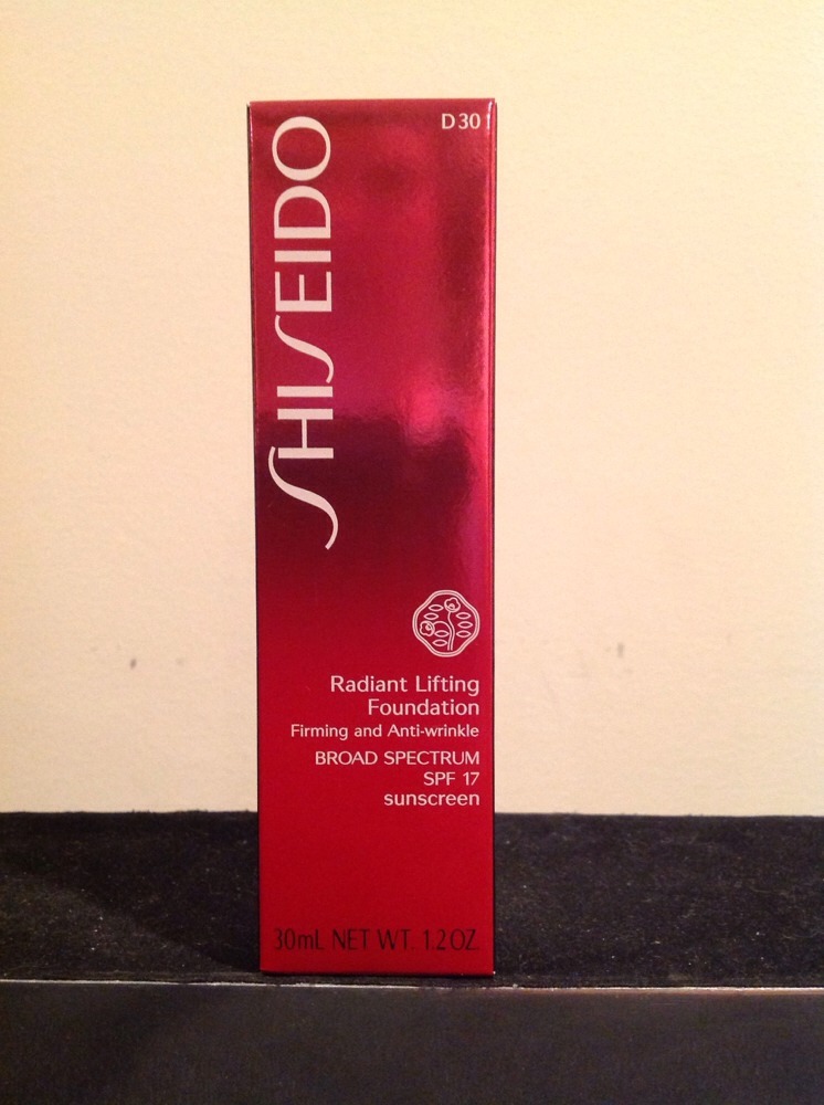 SHISEIDO RADIANT LIFTING FOUNDATION D30 Very Rich Brown 1.2 Oz NEW ITEM IN BOX !