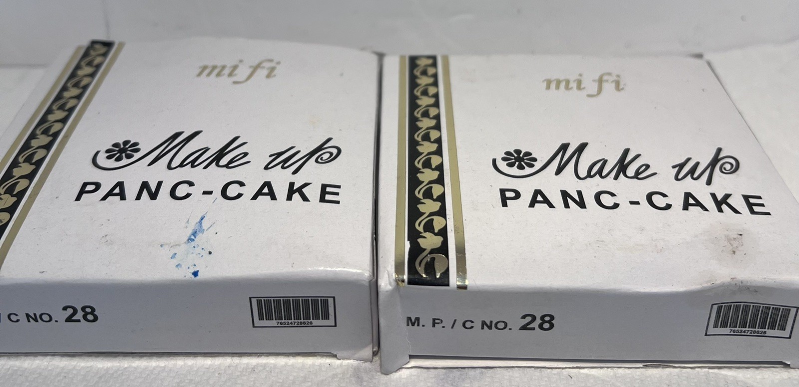2pck-makeup foundation full coverage Panc-cake #28 Mifi