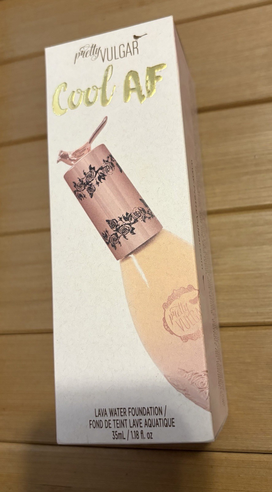 NIB Pretty Vulgar Cool AF Lava Water Foundation – 15 In The Buff