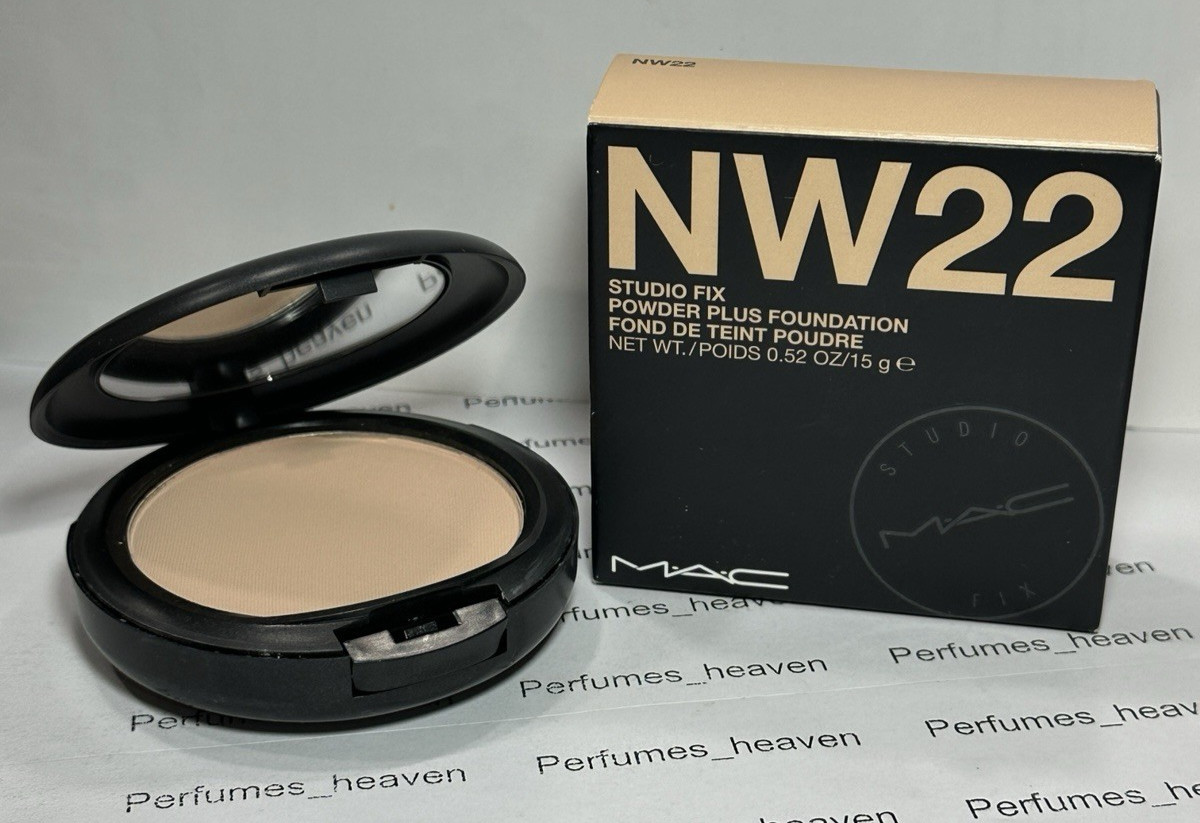 MAC Studio Fix Powder Plus Foundation – NW22 – 15g/0.52oz ORIGINAL FORMULA New