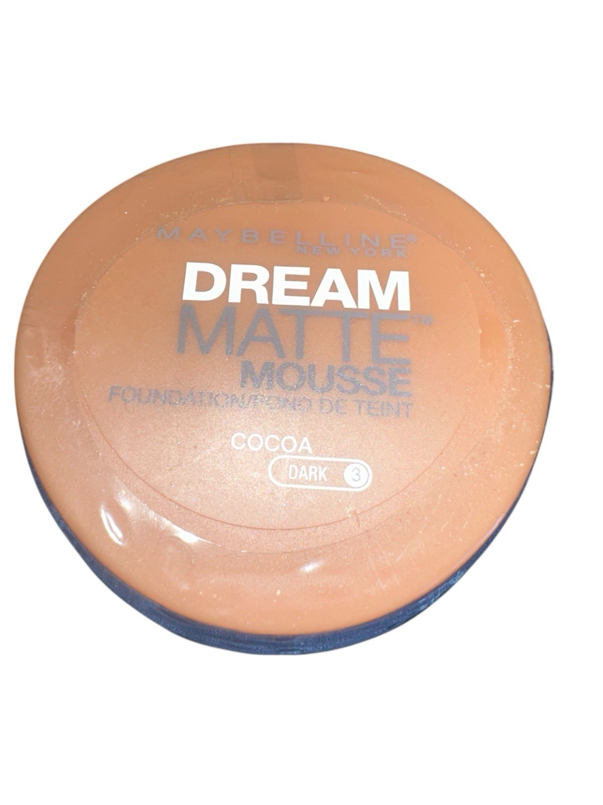 Maybelline Dream Matte Mousse Foundation Cocoa Dark 3 Discontinued Deadstock NOS