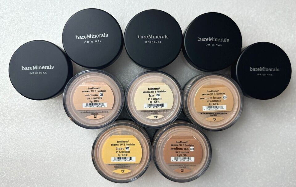 BareMinerals Original Foundation SPF 15 ( CHOOSE YOUR SHADE ) 8g / 0.28 Oz