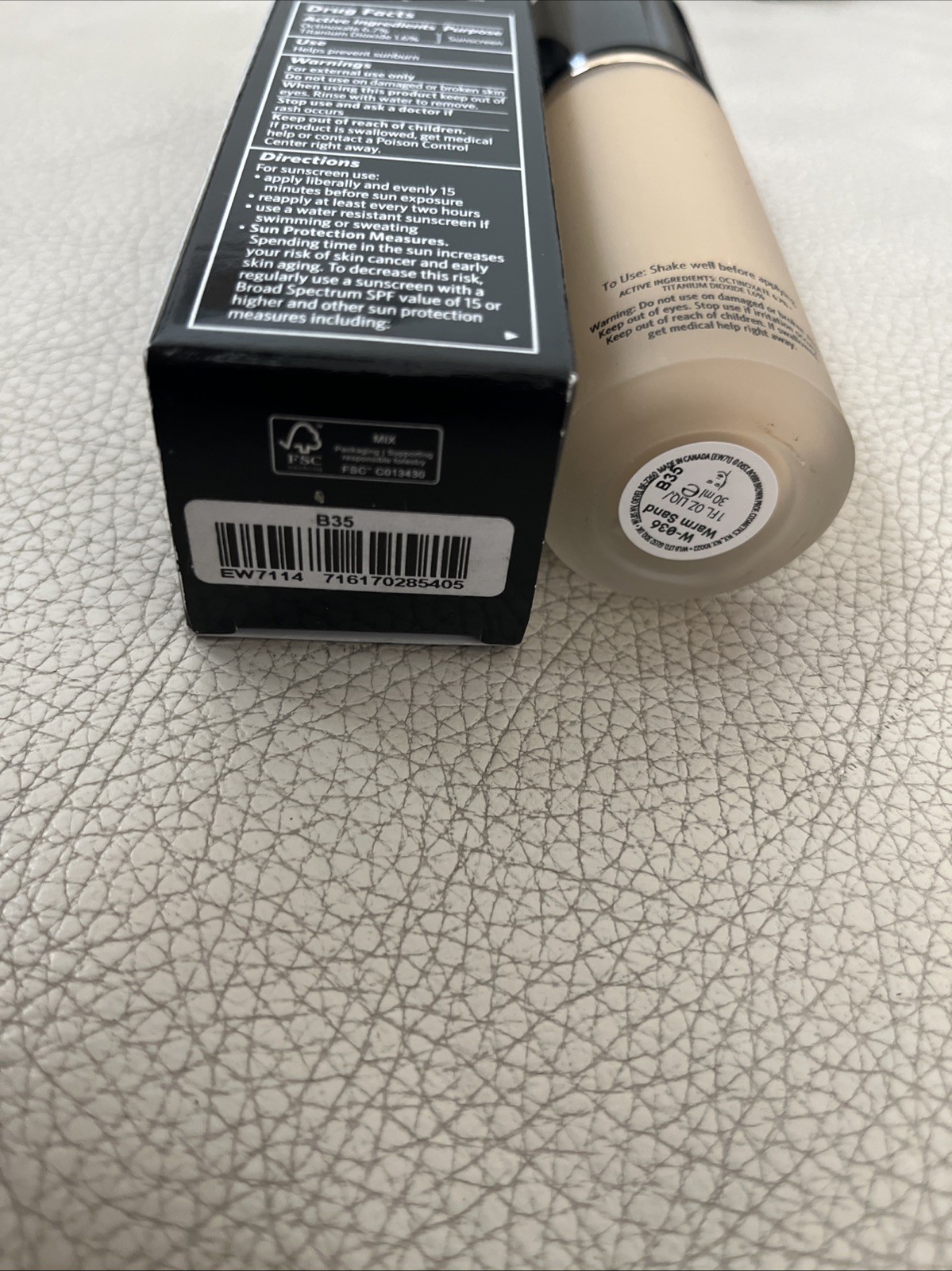 Bobbi Brown Weightless Skin Foundation (W-036 Warm Sand) (30ml)