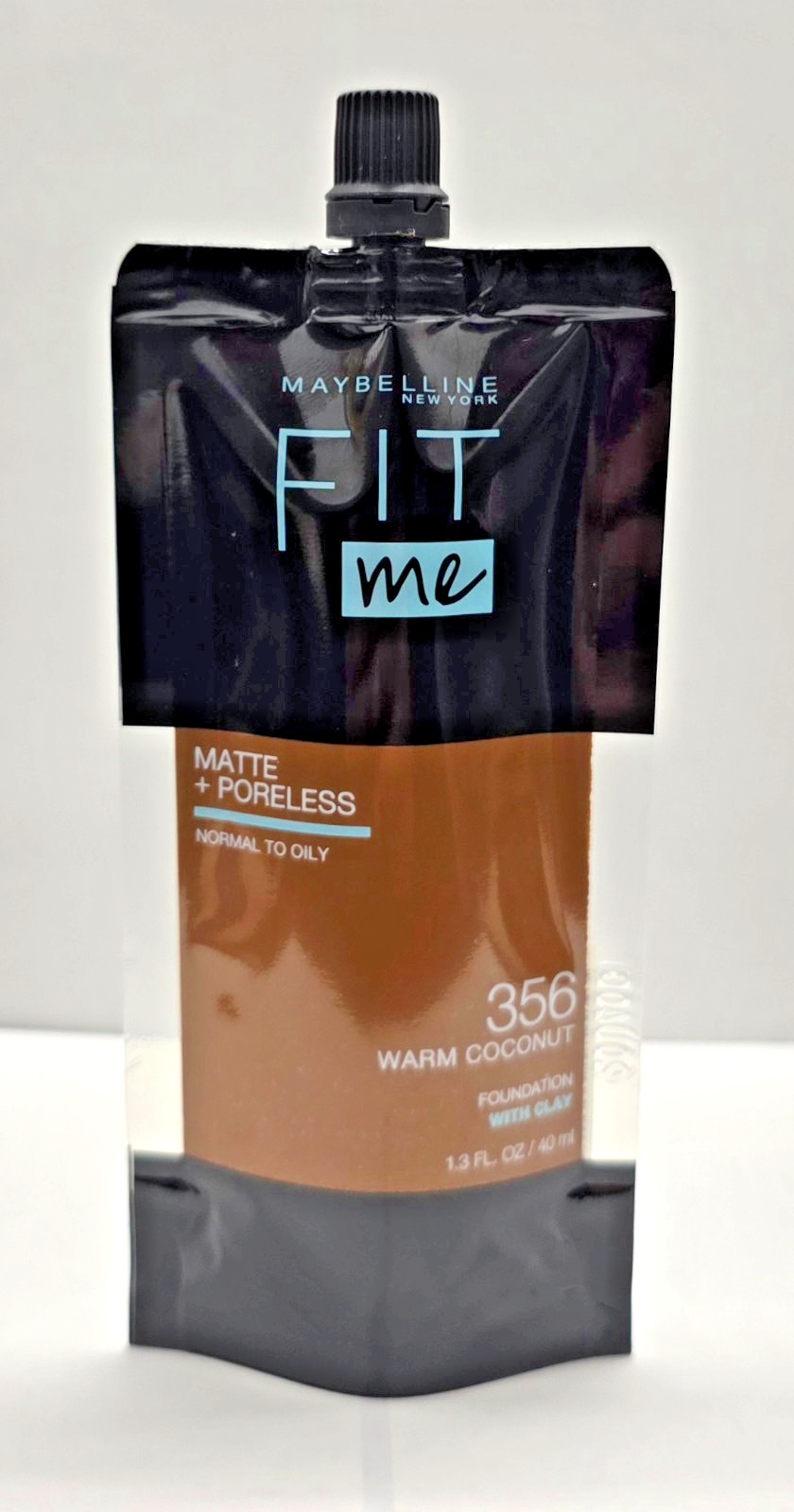 Maybelline Fit Me POUCH Matte + Poreless Liquid Normal To Oily-356 Warm Coconut