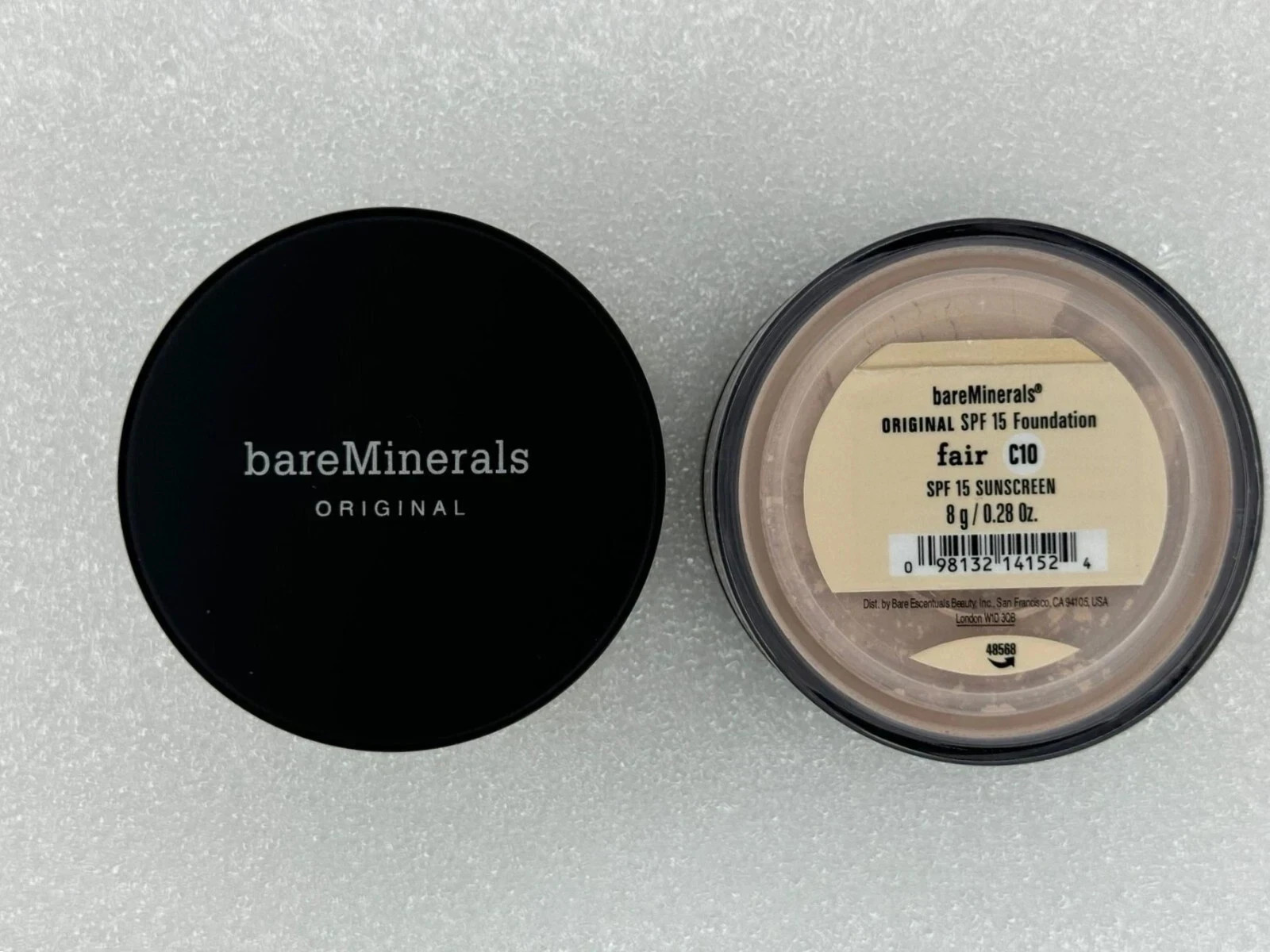Bare Minerals Original Foundation Broad Spectrum SPF 15 MPN: Fair C10 (0.05 Oz)