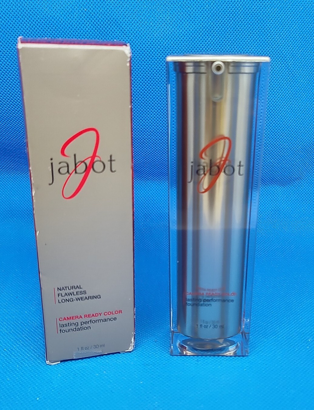 Jabot Camera Ready Color Lasting Performance Foundation BUFFED GOLD MEDIUM 1 oz