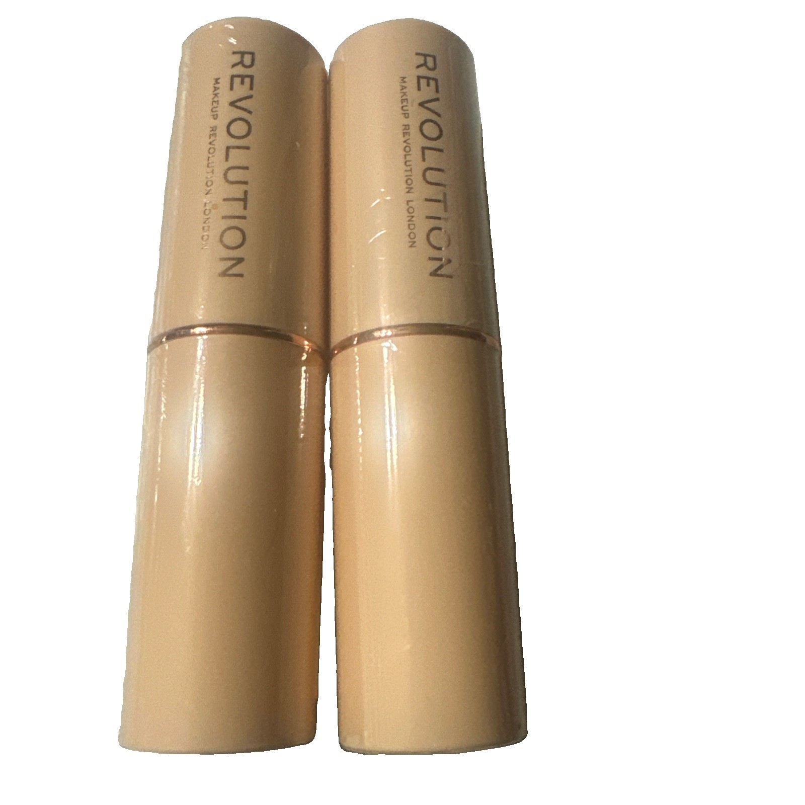 Pack of 2 Makeup Revolution Beauty Fast Base Stick Foundation, F4