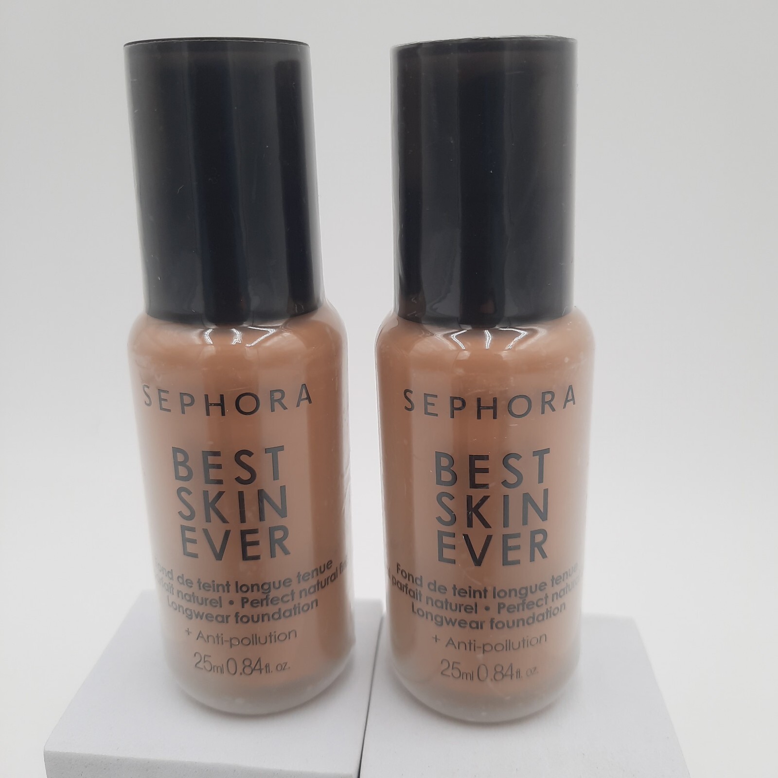 SEPHORA Liquid Foundation 25.5Y Best Skin Ever 2 Bottles New Sealed