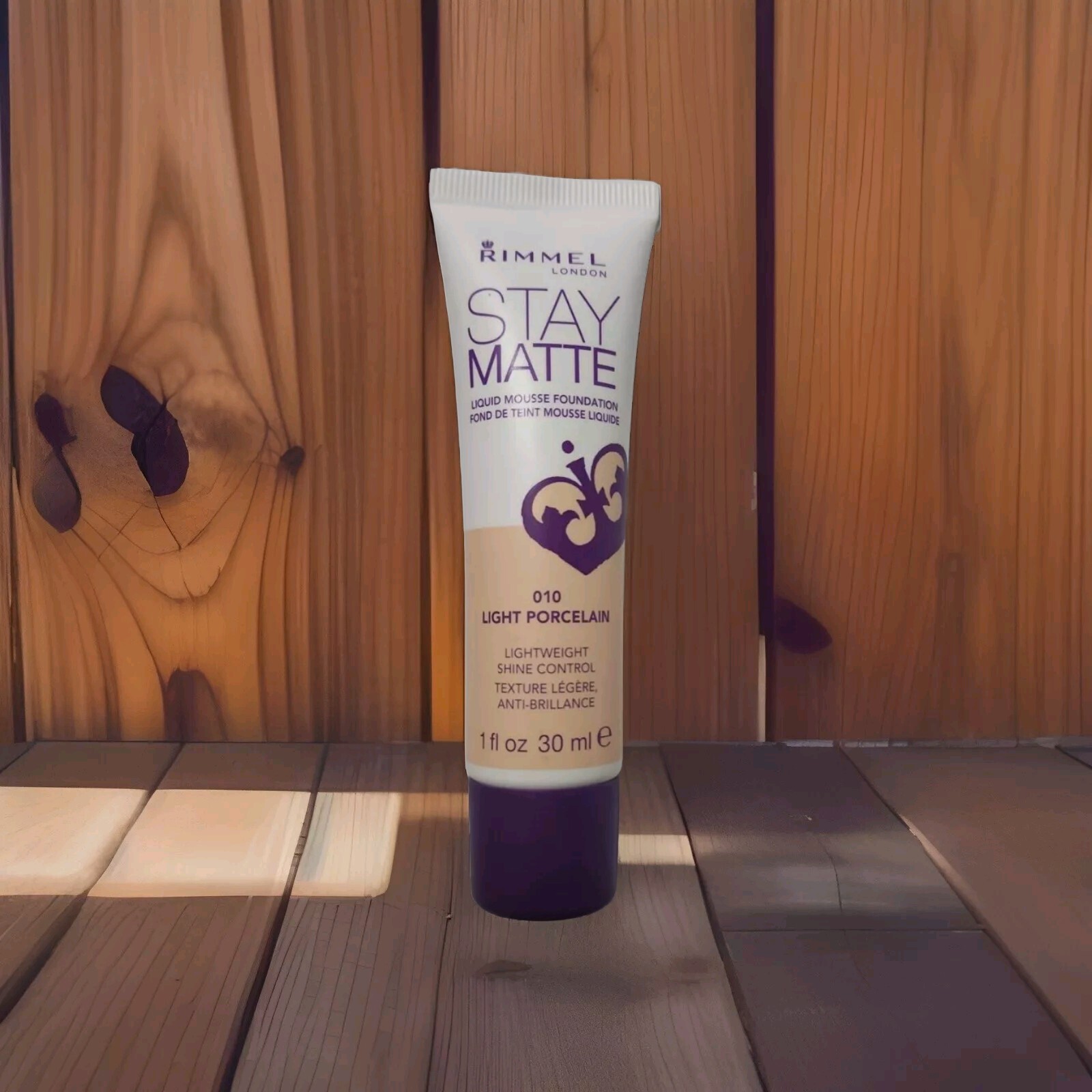 Rimmel London Stay Matte Liquid Mousse Foundation 010 Light Porcelain 1 oz