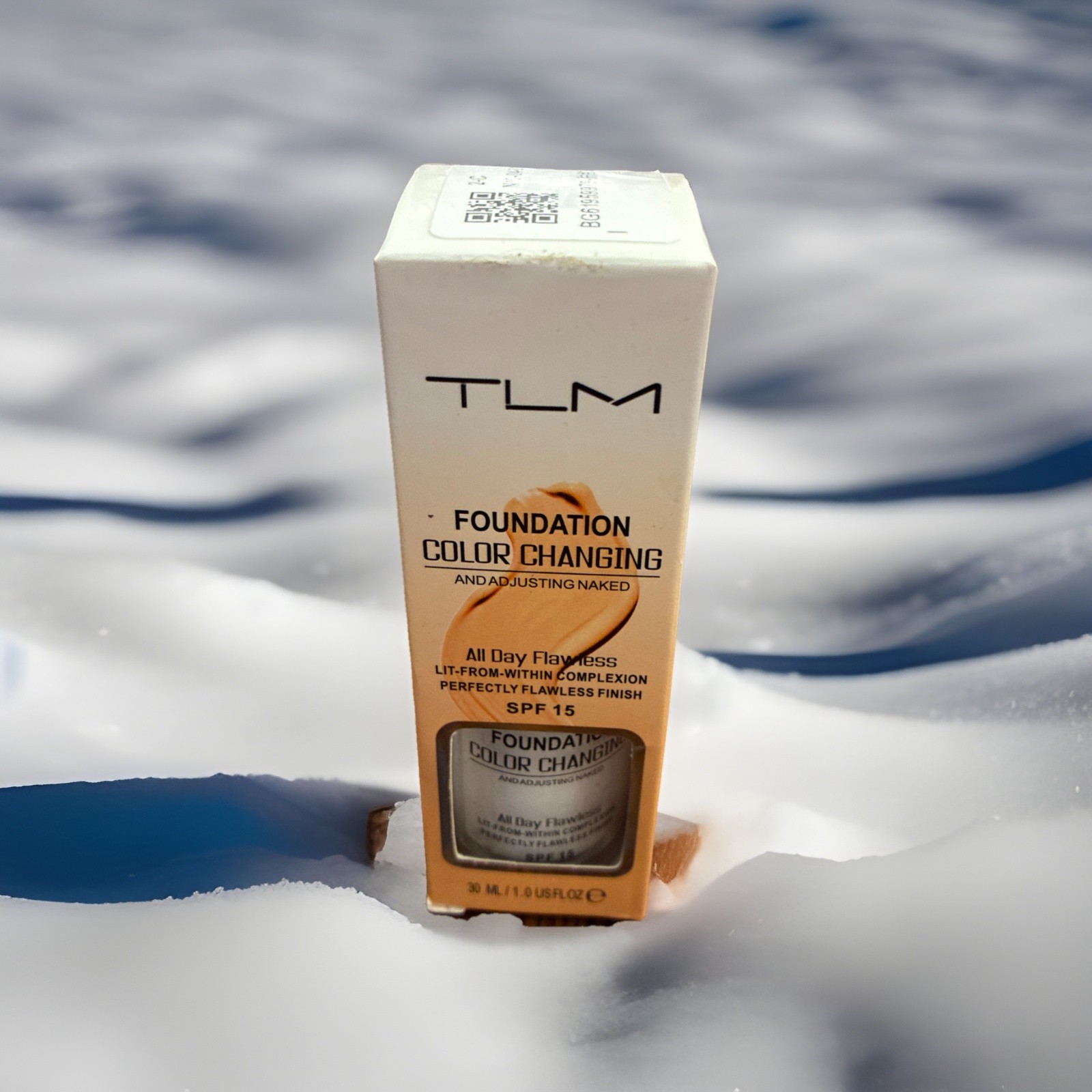 TLM Color Changing Foundation and Adjusting Naked -All Day Flawless SPF 15 -30ml