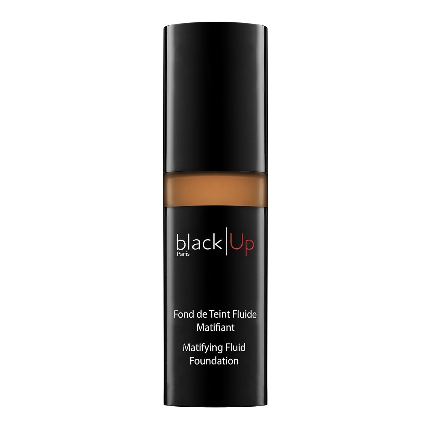 Black up Matifying Fluid Foundation, 1-oz. – NFL08 Pecan (dark/golden Undertones