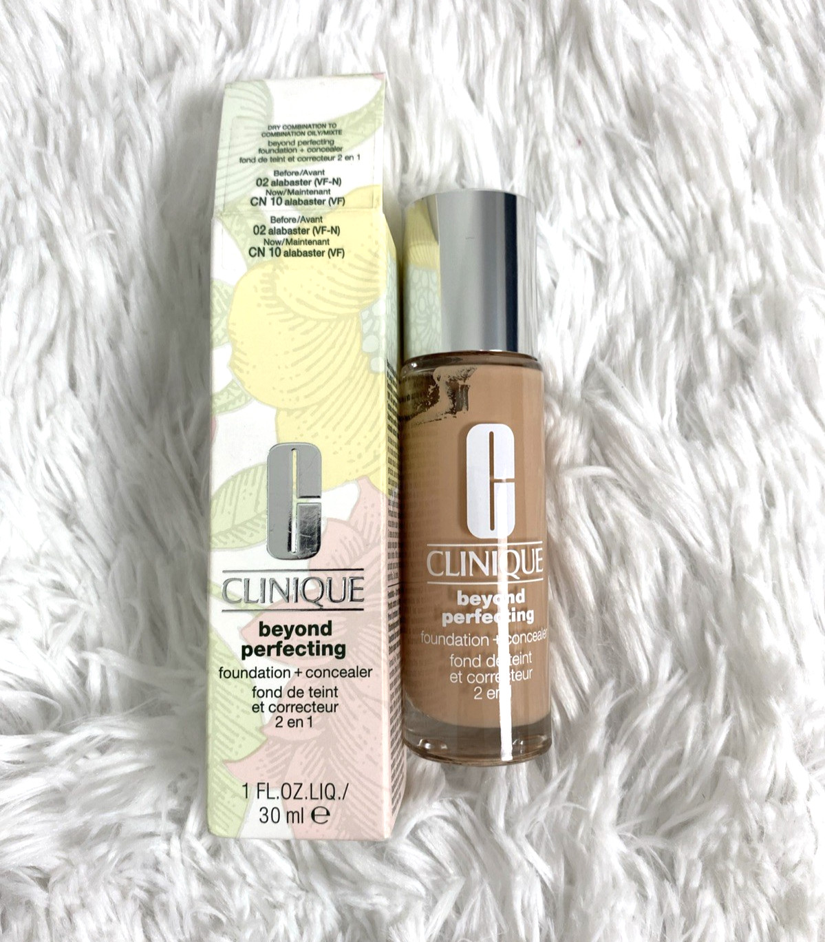 Clinique Beyond Perfecting Foundation Concealer 1oz CN 10 Alabaster VF