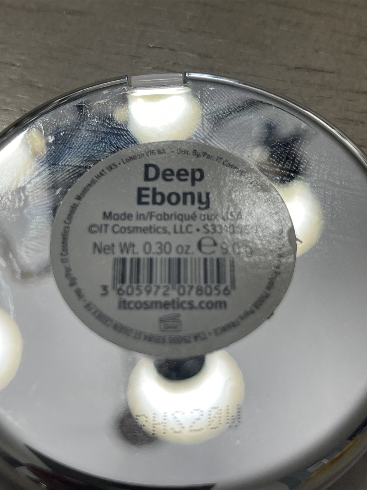 It Cosmetics, Bye Bye Foundation Powder 0.30 oz (Deep Ebony)
