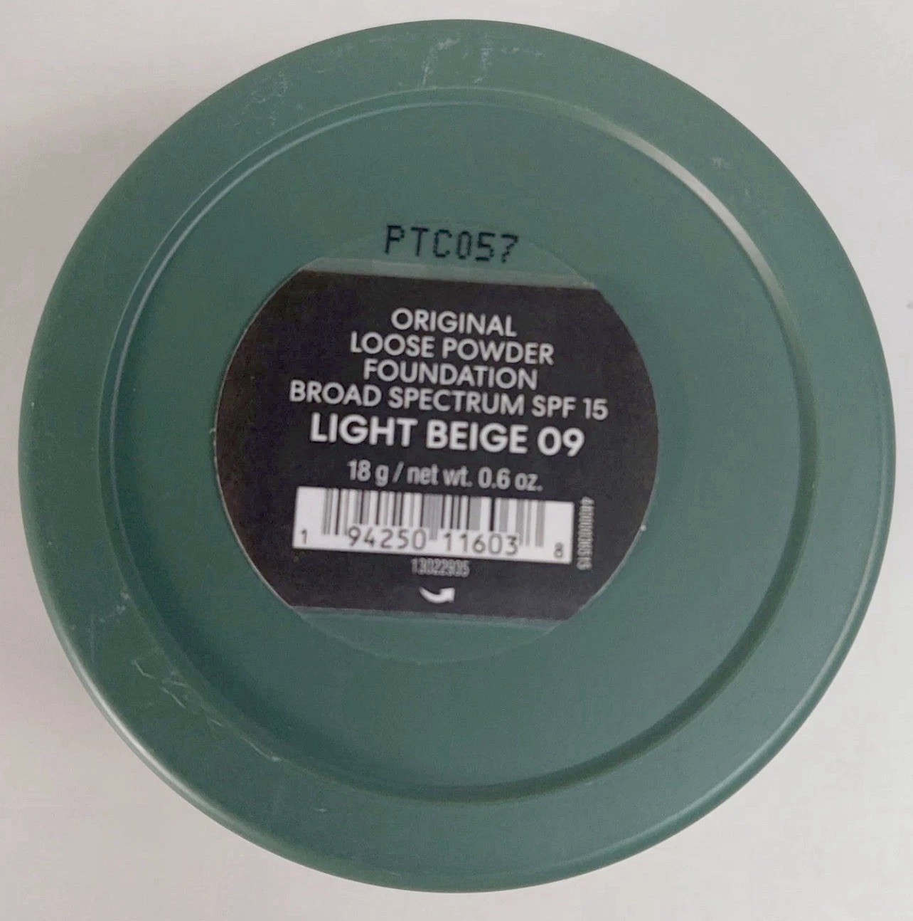 bareMinerals NEW Deluxe Light Beige 09 Original Loose Mineral Fdtn 18g SPF 15