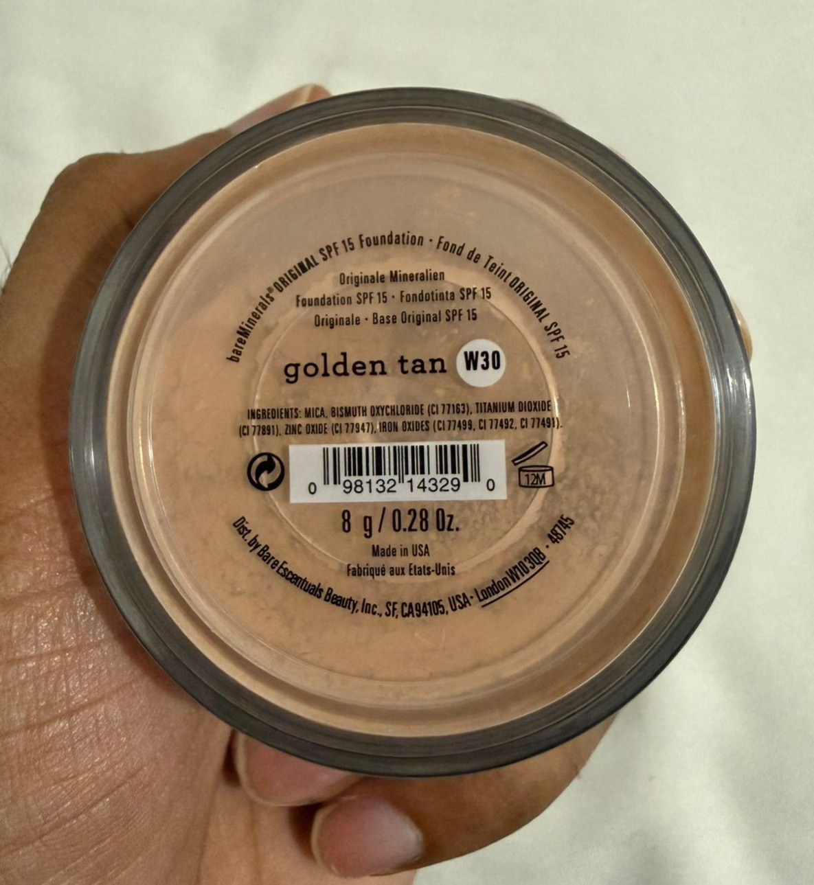 bareMinerals Original Foundation Mineral Veil Finishing Powder Choose Color