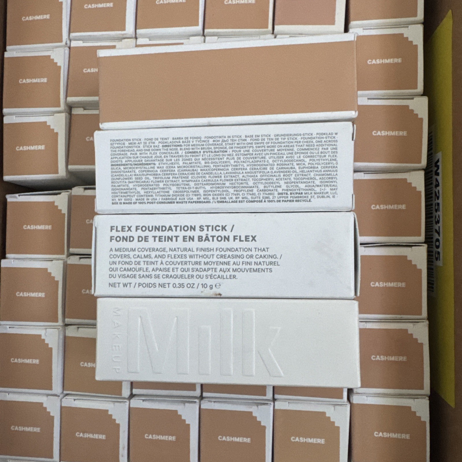 New Sealed Milk Makeup Flex Foundation Stick Full size 10g/0.35oz CASHMERE