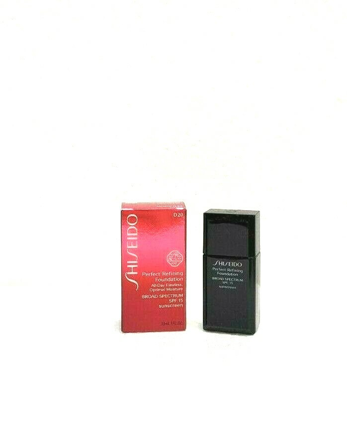 Shiseido Perfect Refining Foundation D20 Rich Brown I oz. SPF 15