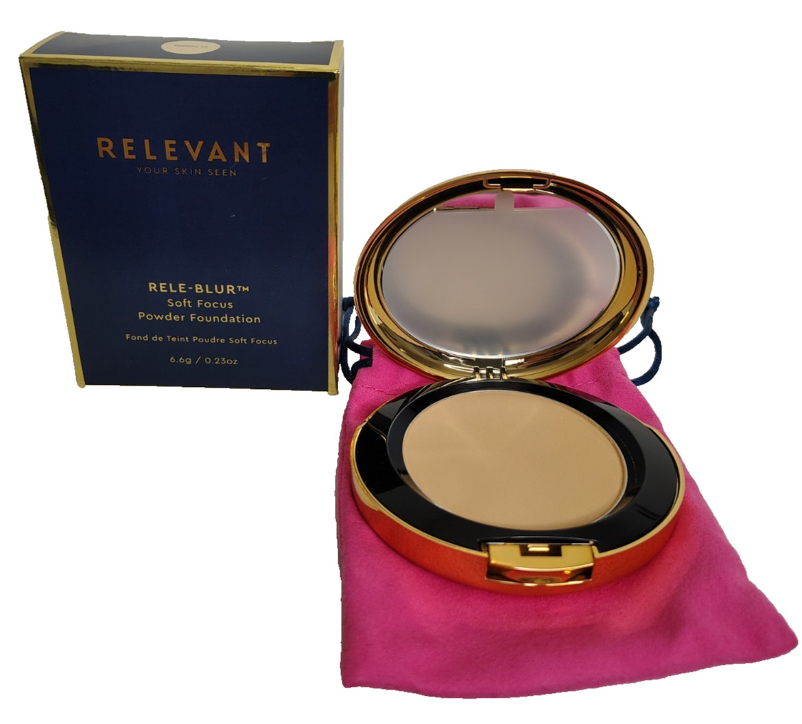 Relevant Inspire 22 Rele-Blur Soft Focus Powder Foundation Full Size 6.6 oz NIB