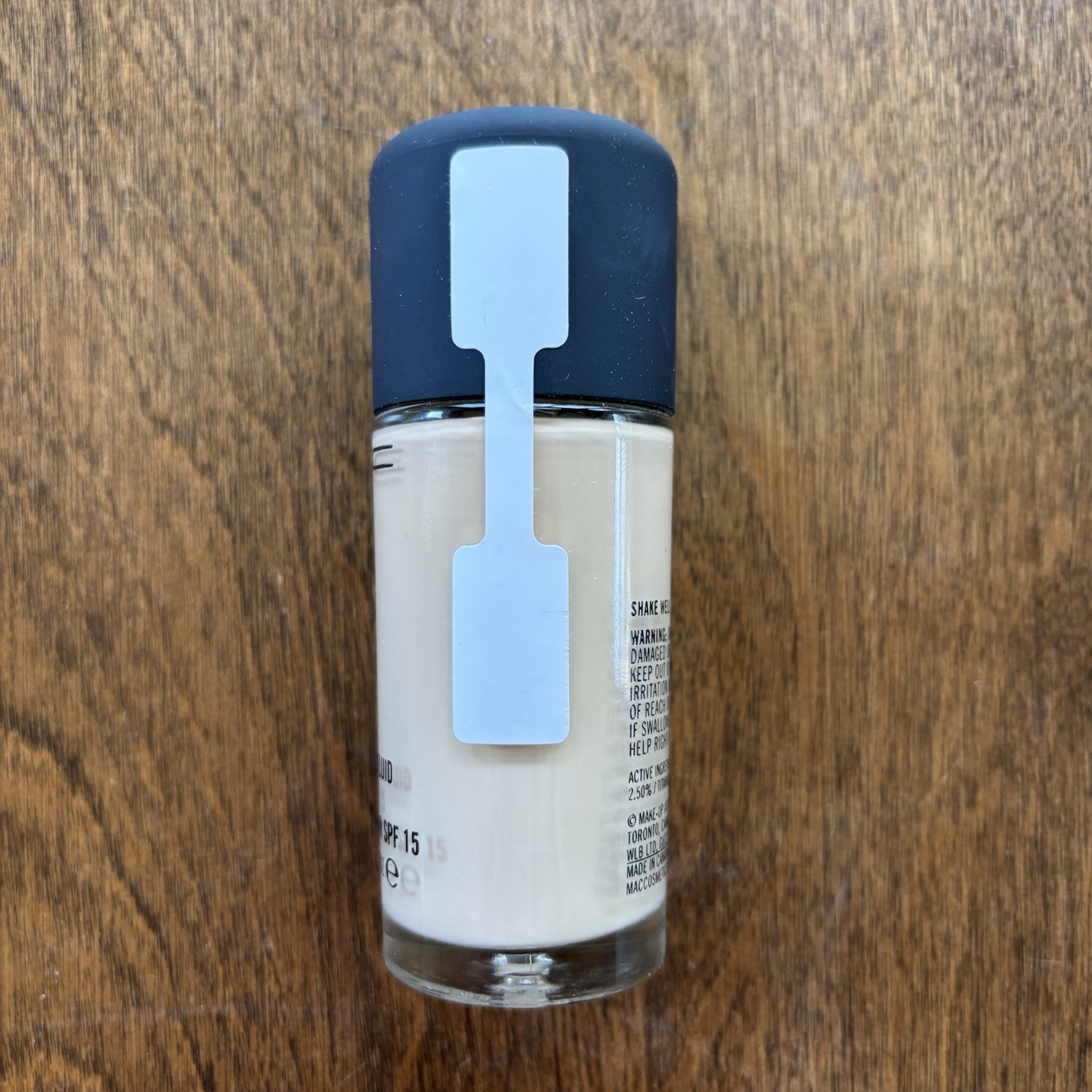 MAC Studio Fix Fluid Foundation SPF15 Shade NC10 (A20) Size 1 oz. Sealed NWOB
