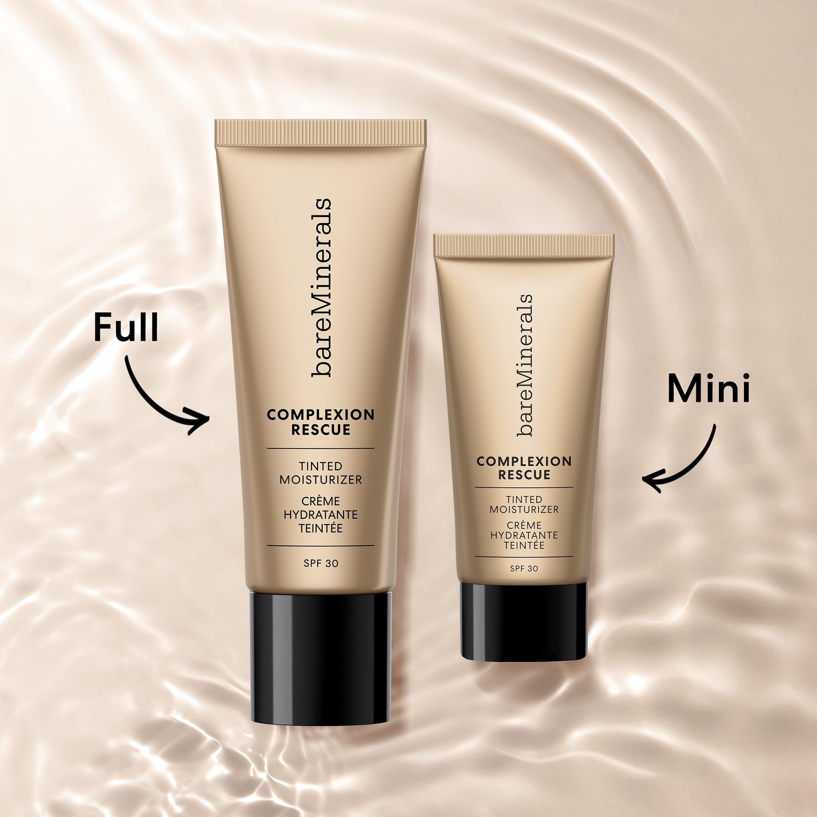 BareMinerals Complexion Rescue Tinted Moisturizer Face SPF 30 Cinnamon 10.5