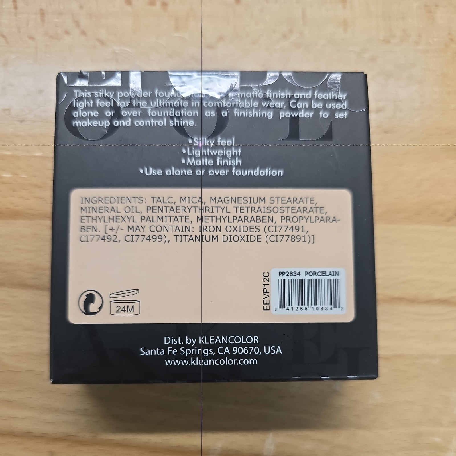 Kleancolor FeatherLight Powder Foundation Shade PP2834 NEW