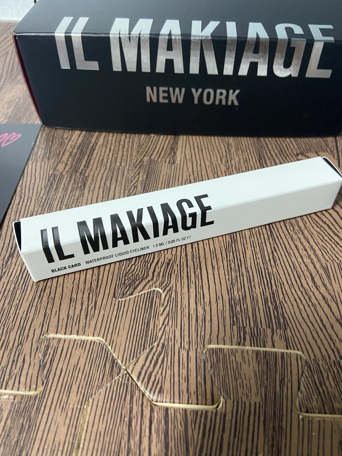 WOKE UP LIKE THIS #140 BY IL MAKIAG FLAWLESS BASE FOUNDATION 1 OZ w Eyeliner