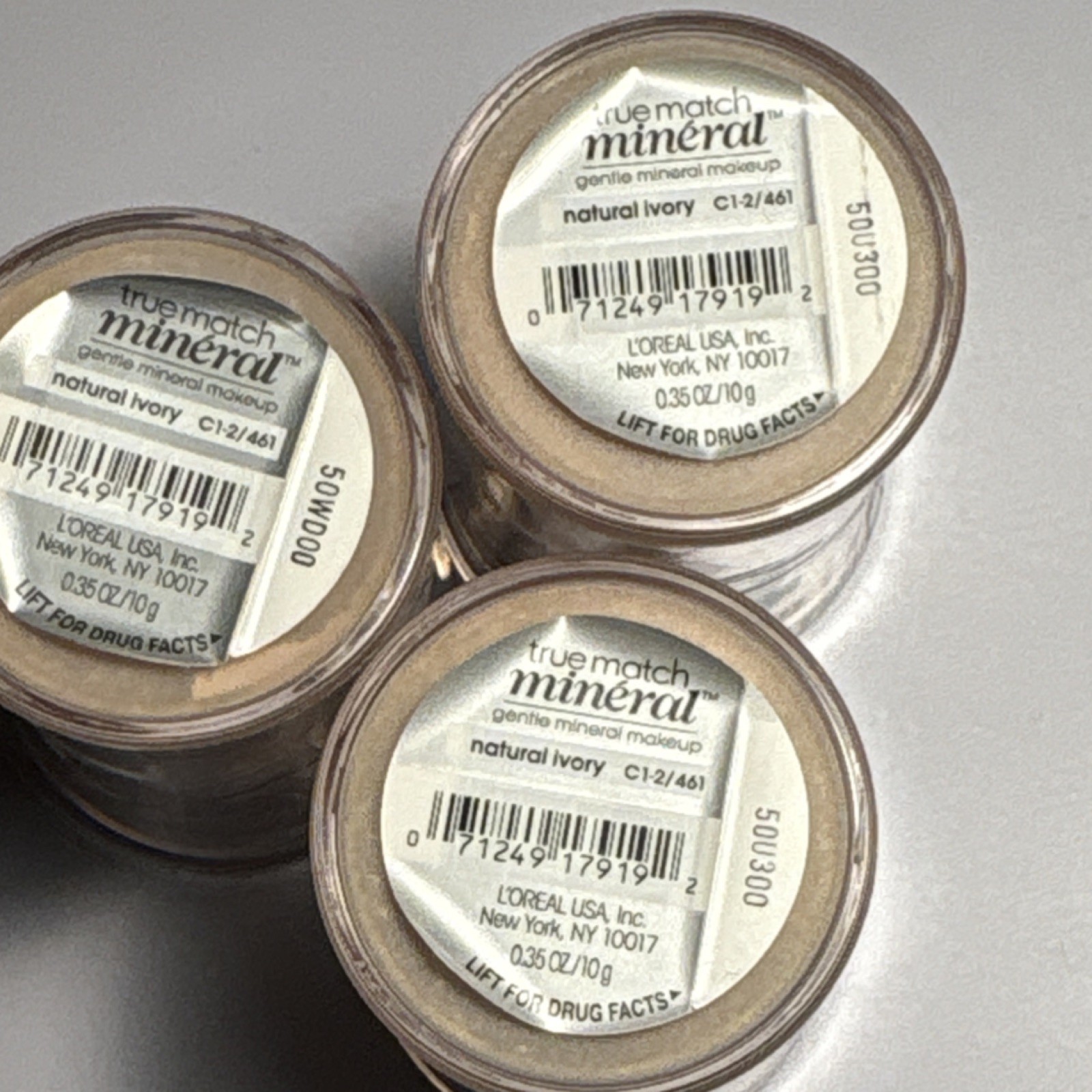 L’Oréal True Match Mineral Foundation Natural Ivory C1-2/461 SPF 19 0.35 oz