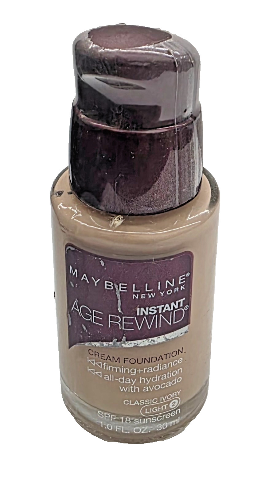 NEW MAYBELLINE Instant Age Rewind Cream FOUNDATION-CLASSIC IVORY LIGHT 2