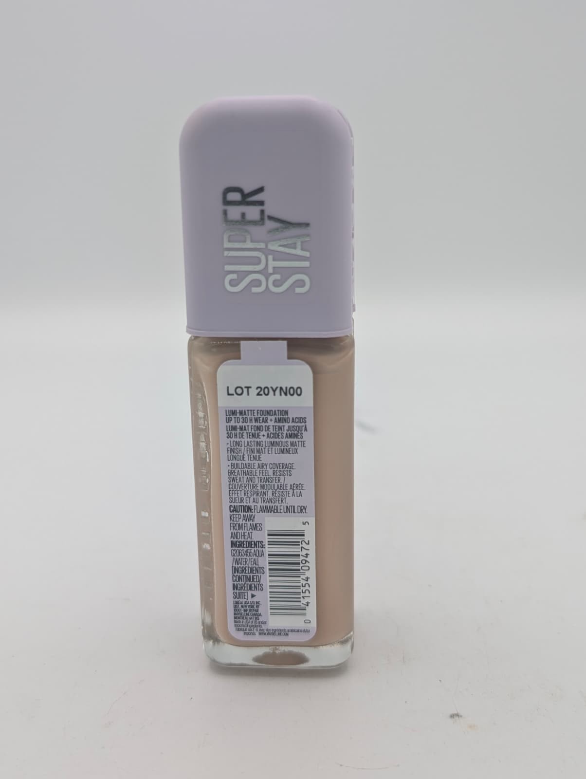 Maybelline Super Stay Active Wear 30H Liquid Foundation 125 1 fl oz (x6) -E