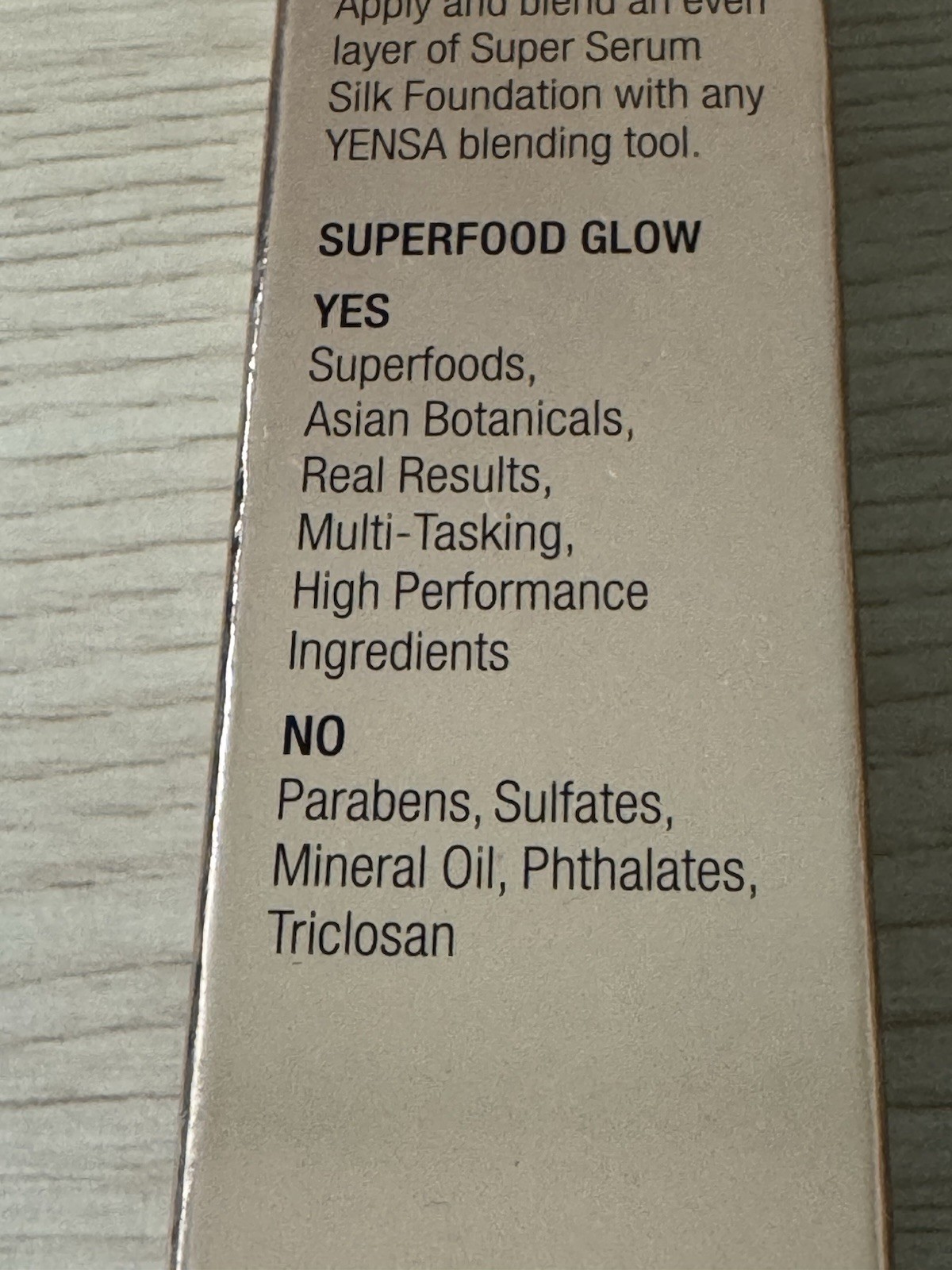 Yensa Super Serum Silk Foundation MEDIUM GOLDEN Vitamin C + E Ferulic Bakuchiol