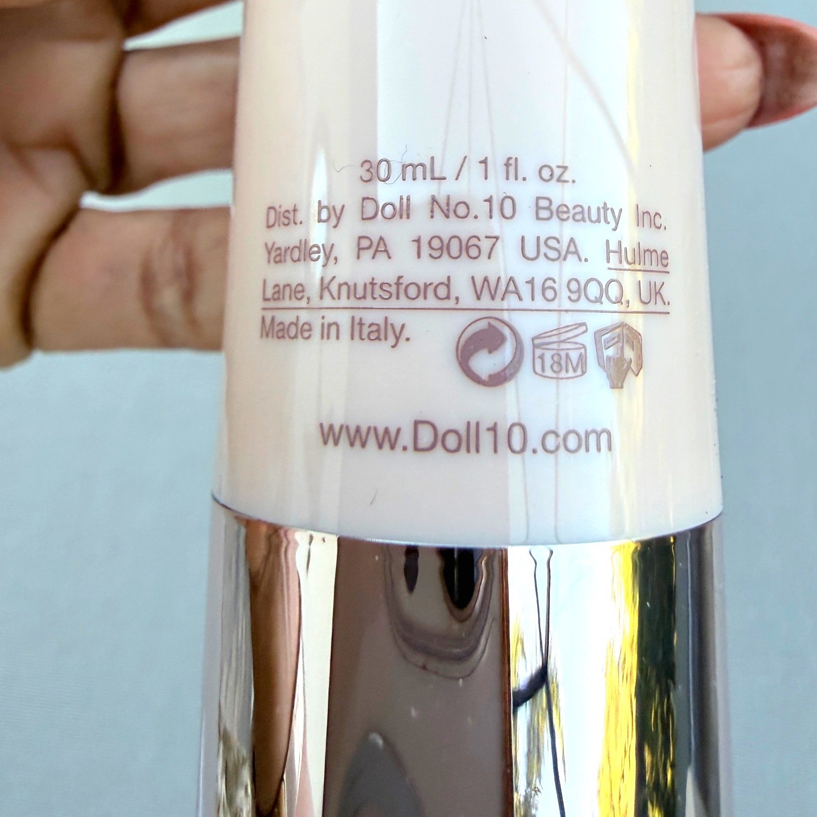 Doll 10 HydraLux Smoothing Foundation Deep 30ml 1 fl oz New