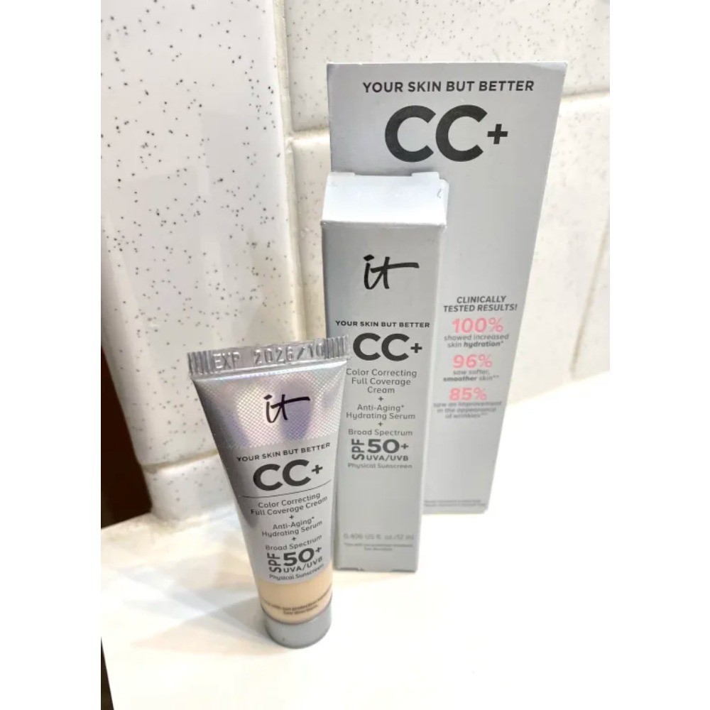IT Cosmetics Authentic Coverage with SPF 50+ 30 Colors Available 1.08 oz/ 32 mL