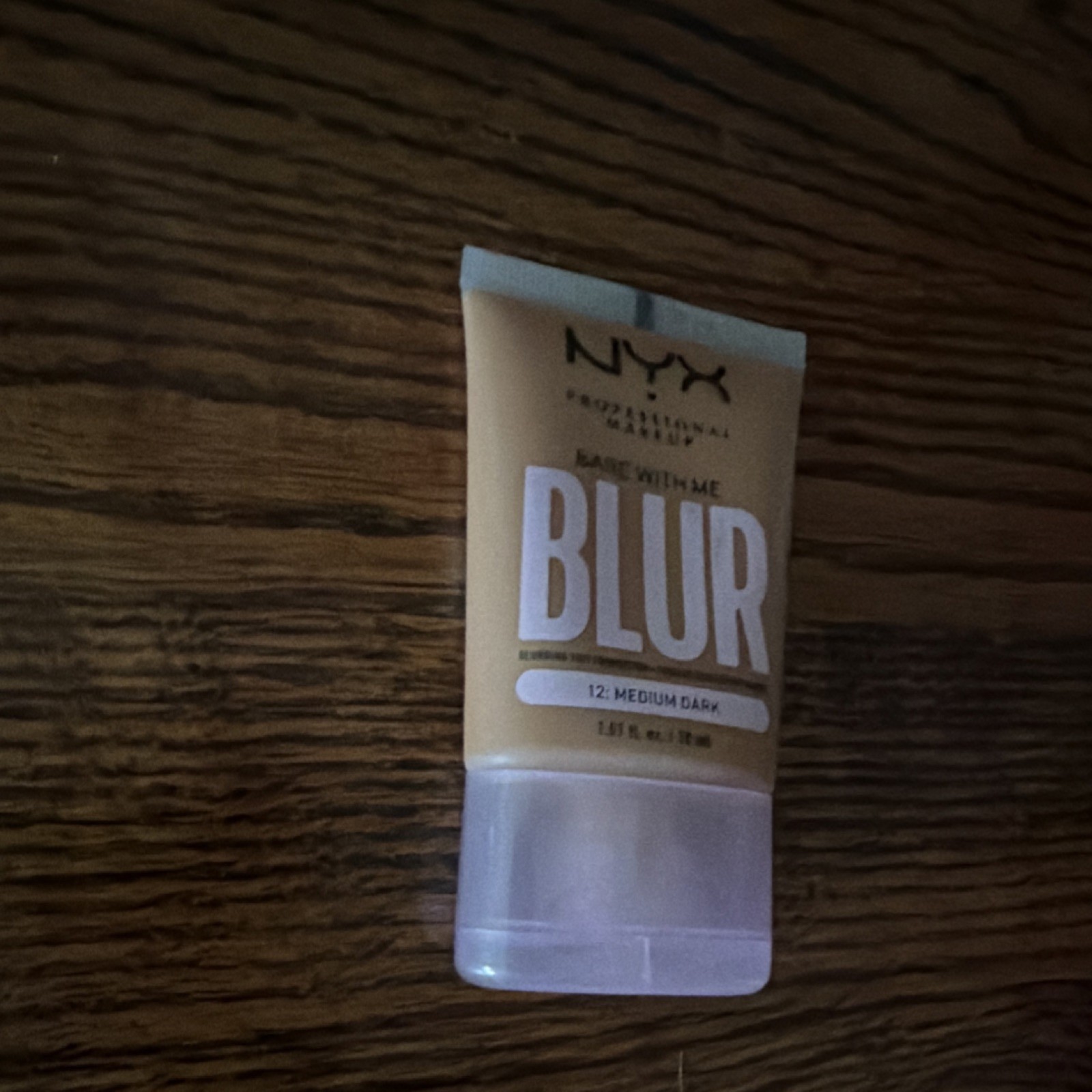 NYX Bare With Me Liquid Foundation 12 Medium Dark 1.01 fl oz