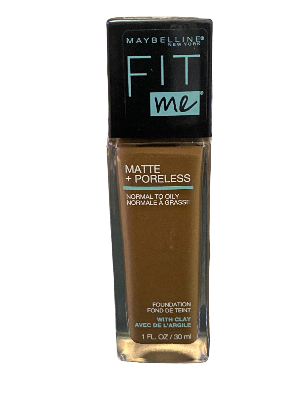 (2 Pack) Maybelline New York Fit Me Matte+Poreless Foundation #358 Latte 1 Oz