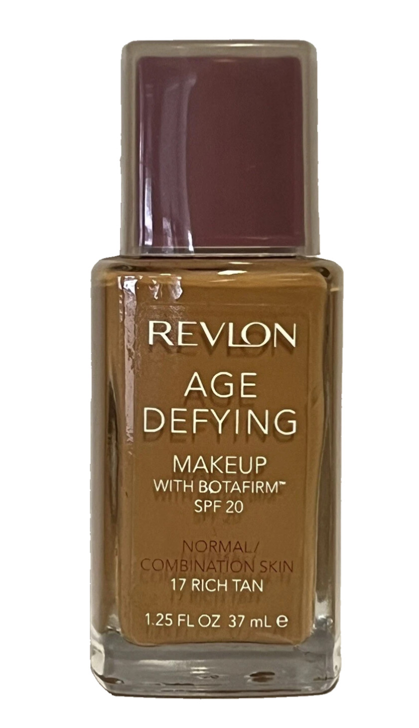Revlon Age Defying MAKEUP Foundation With BOTAFIRM – 17 RICH TAN – NEW