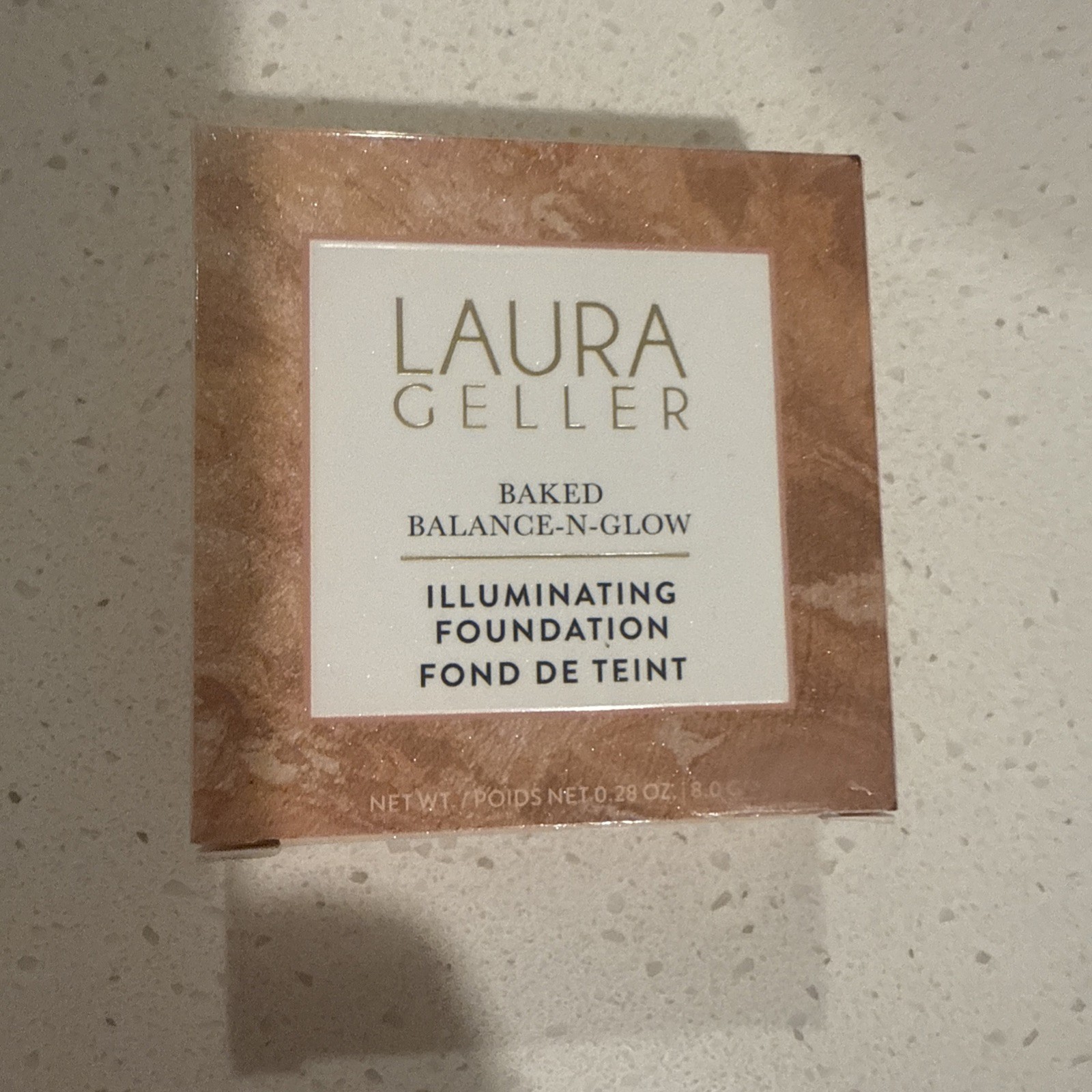 Laura Geller Baked Balance-N-Glow Illuminating Foundation LIGHT 0.28 oz