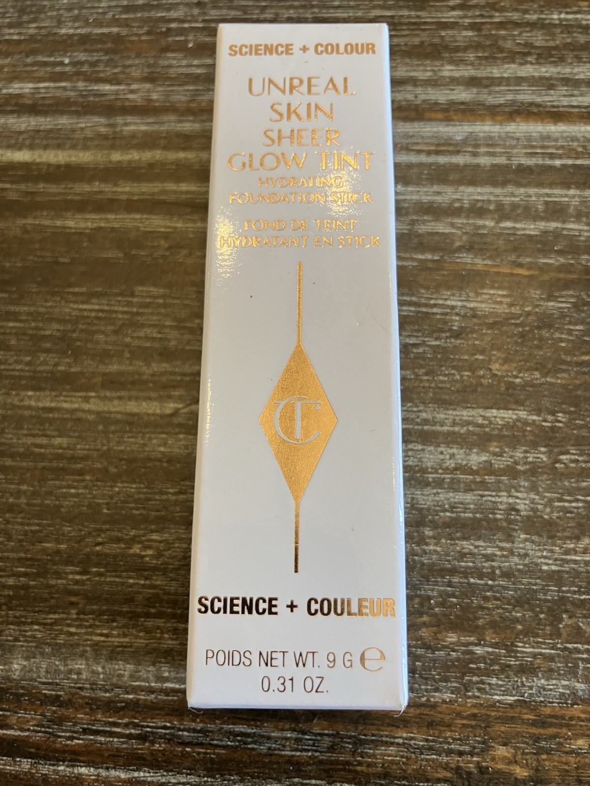 Charlotte Tilbury Unreal Skin Sheer Glow Tint Hydrating Foundation Stick 3 Fair