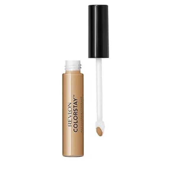 Revlon Liquid Concealer Longwearing, Full Coverage, 050 Medium Deep, 0.21oz