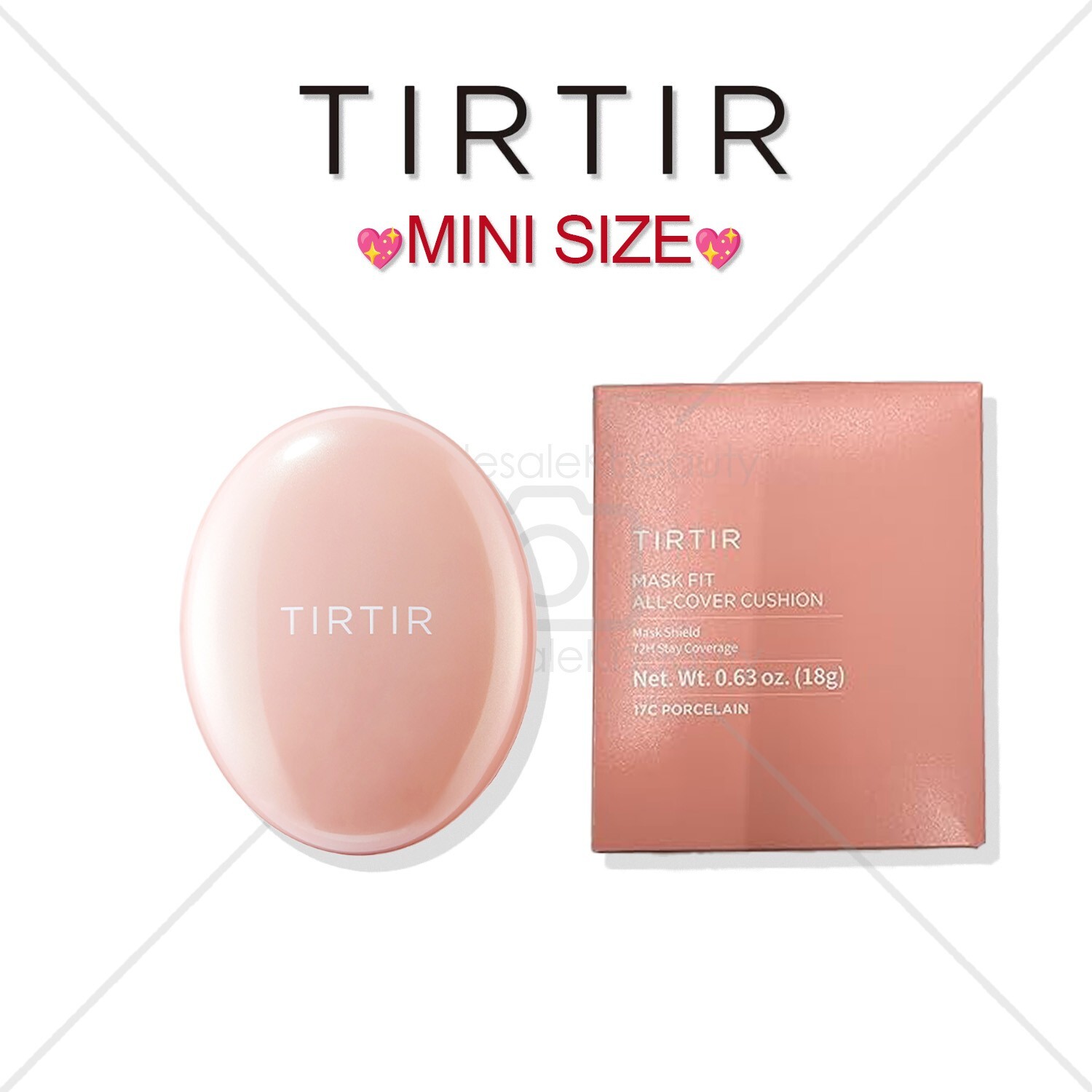 TIRTIR Mask Fit All – Cover Cushion Foundation *MINI 4.5g, Limited Sale, NO BOX
