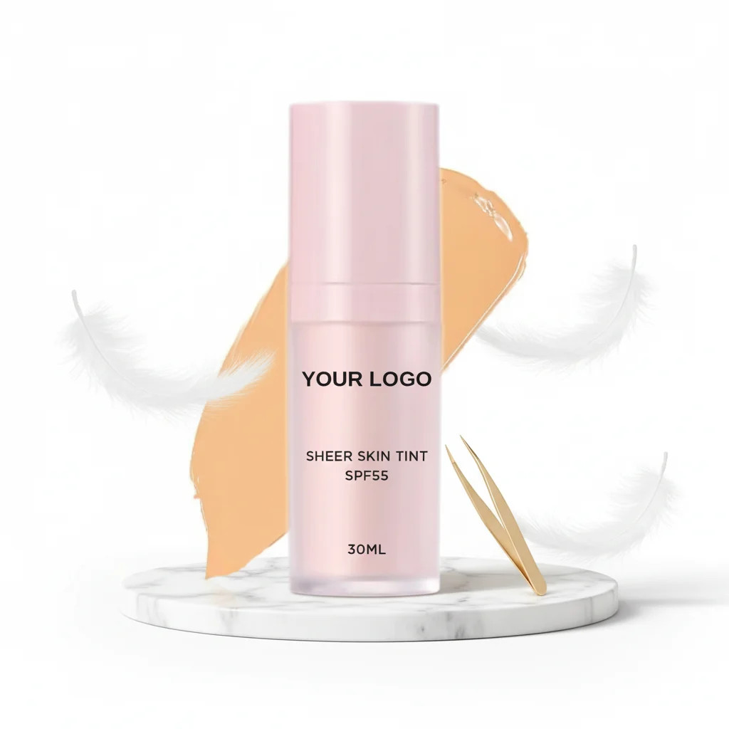 OEM Custom Sunscreen Vegan Moisturizer Concealer Liquid Foundation Private Label